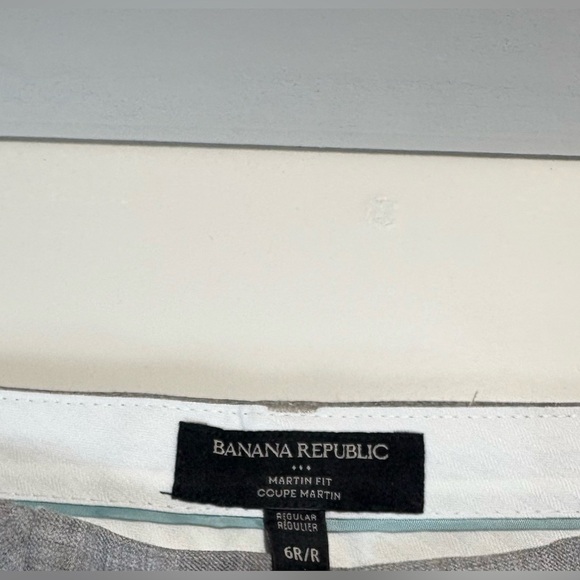 Banana Republic Light Gray Dress Pants - Picture 2 of 2